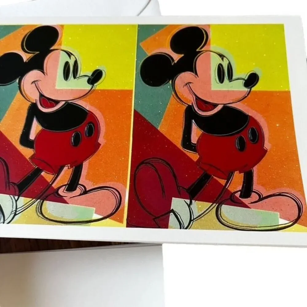 Andy Warhol Mickey Mouse Notecards Boxed Set